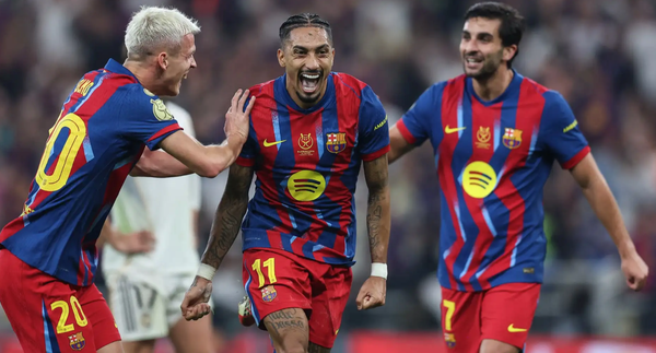 Barca win the super cup, Alonso says farewell while PSG poach another one from La Masia